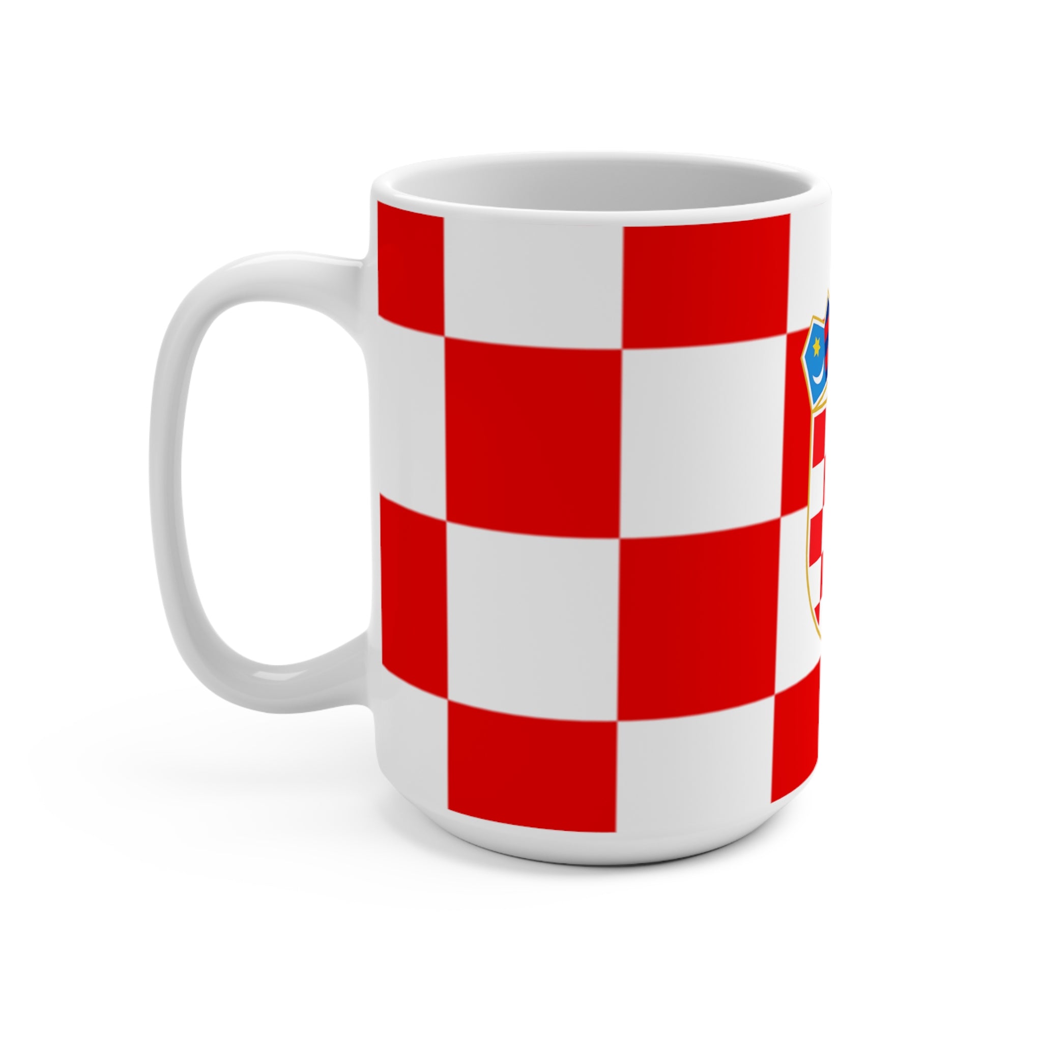 Croatian Checkerboard Crest Mug