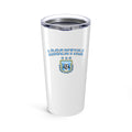 Argentina Crest World Cup Tumbler 20oz | Soccer Fan Travel Cup