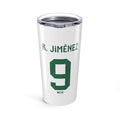 R. Jiménez 9 Tumbler 20oz | Personalized Sports Jersey Number
