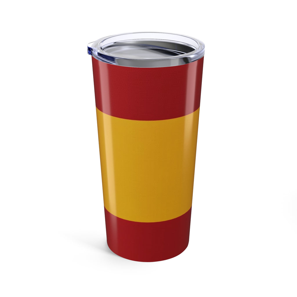 Spanish Flag Stripe Tumbler 20oz