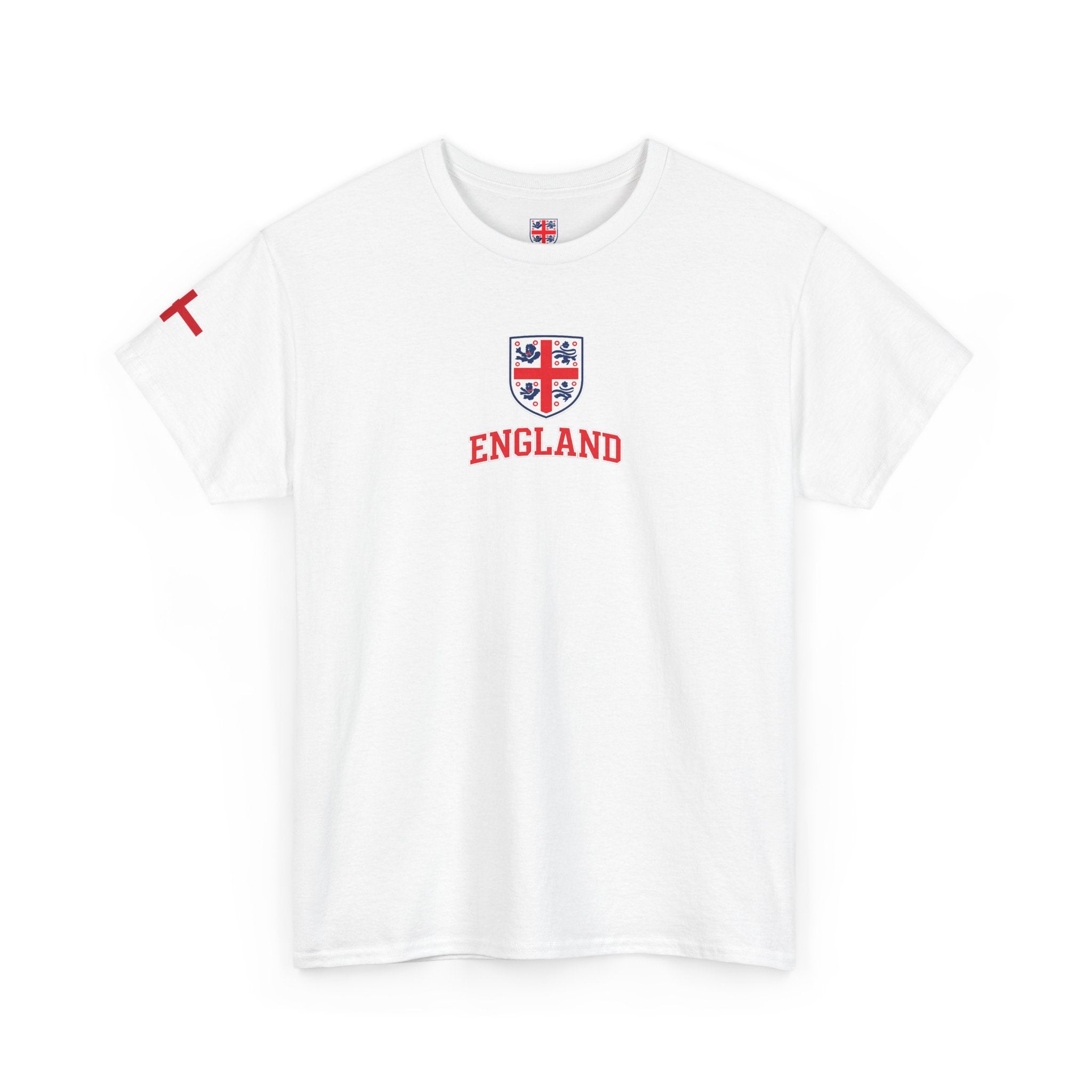 England Crest Tee | Vintage Shield Football Soccer Jersey Style