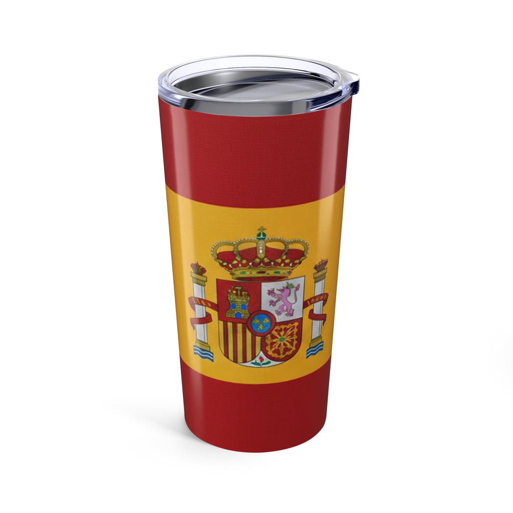 Spanish Flag Stripe Tumbler 20oz