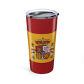 Spanish Flag Stripe Tumbler 20oz