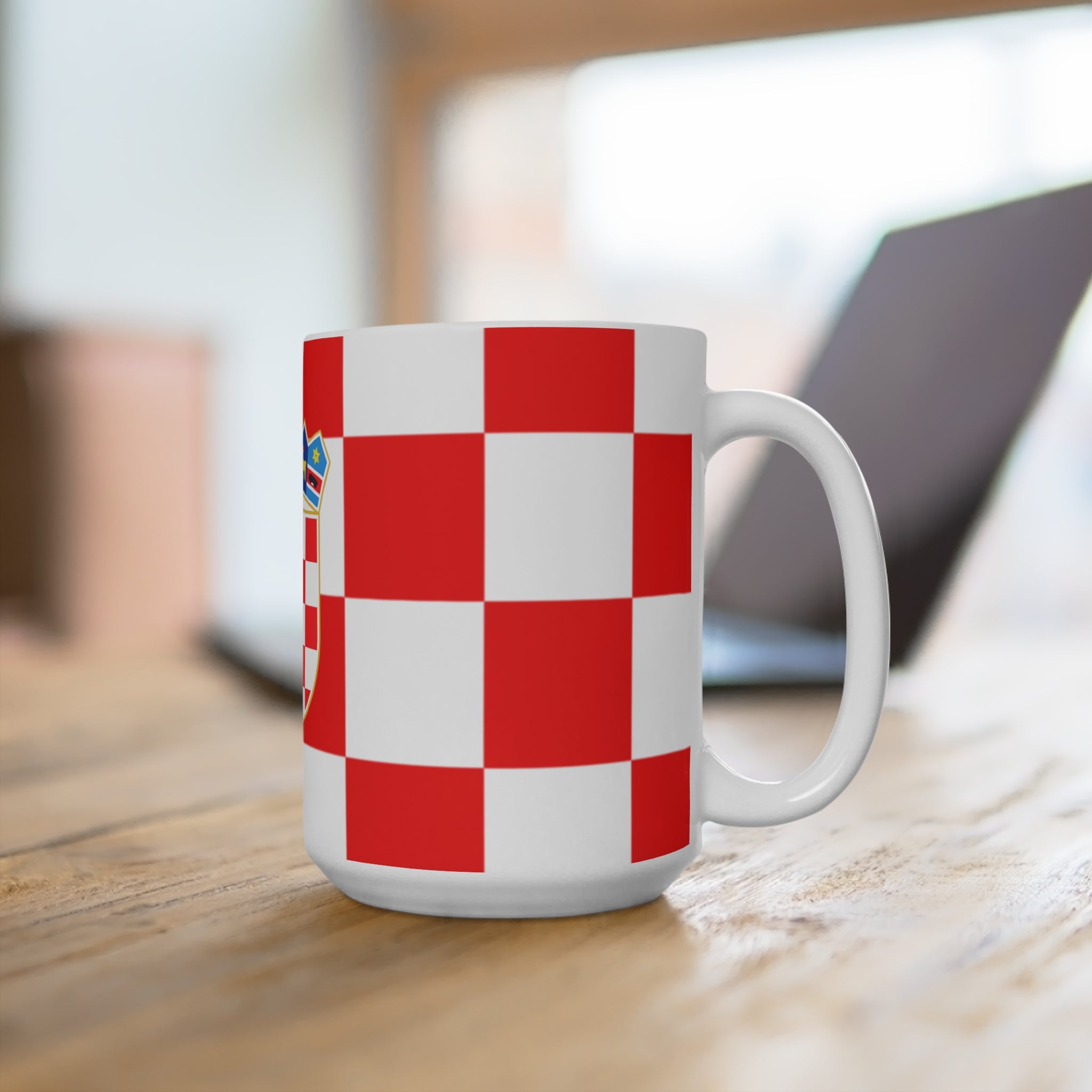 Croatian Checkerboard Crest Mug