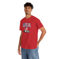 USA Eagle Soccer T-Shirt — Patriotic American Flag Sports Tee