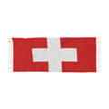 Swiss Flag scarf | Red White Cross scarf, Switzerland sports fan accessory