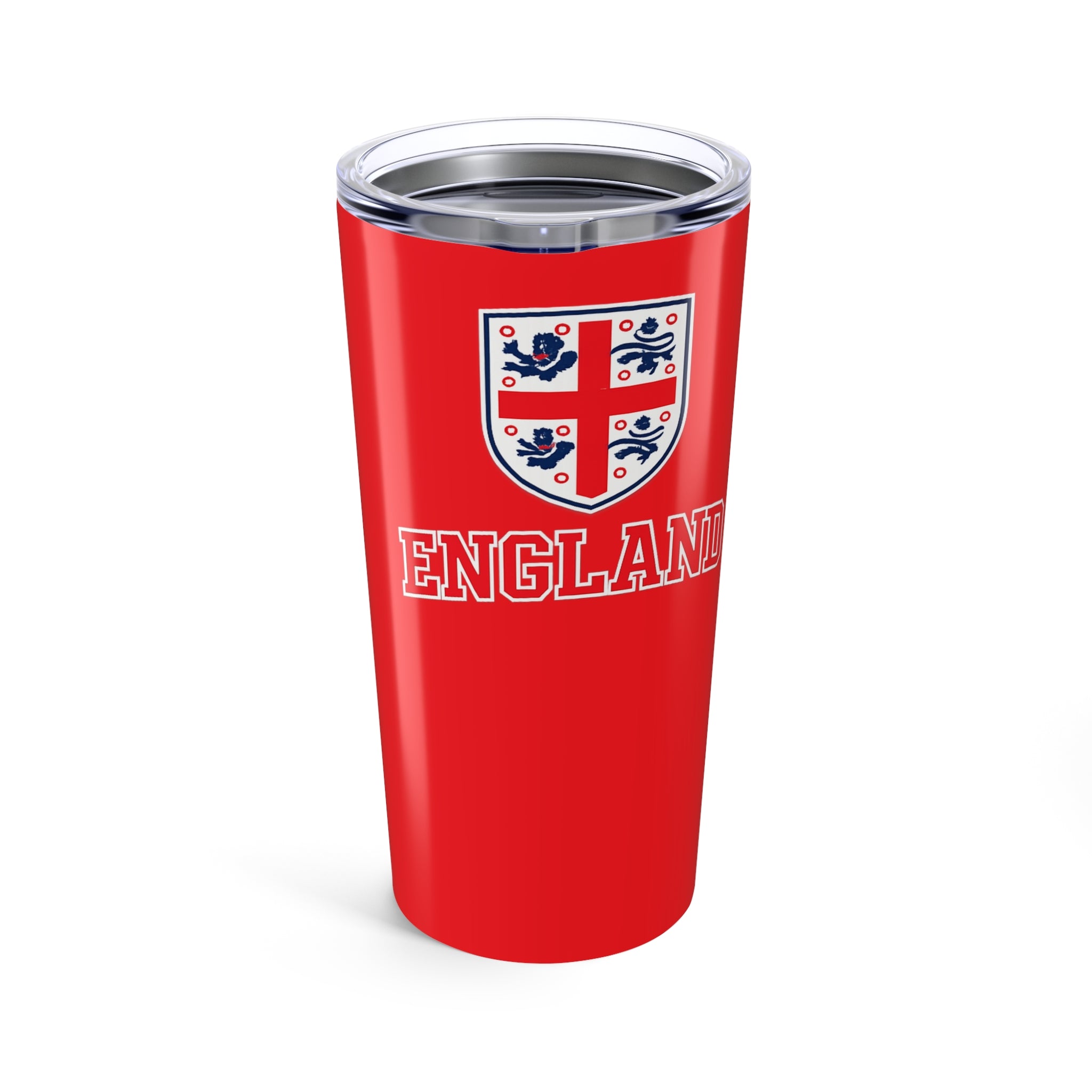 England Shield Crest Tumbler 20oz | Red Travel Cup