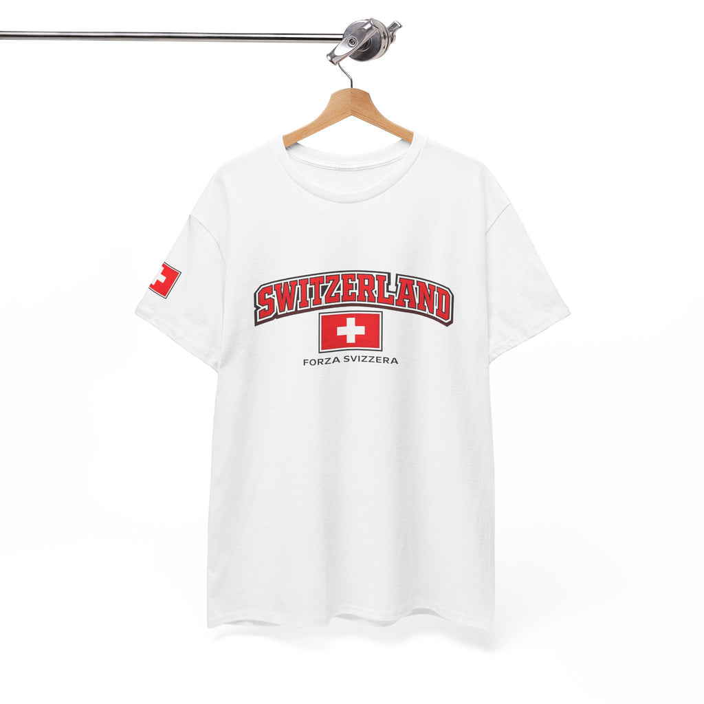 Switzerland Flag Tee — "Forza Svizzera"
