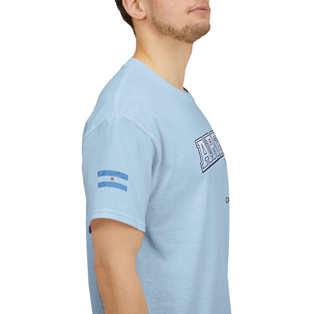 Argentina Flag T-Shirt – "Camino a la Gloria" Football Supporter Tee