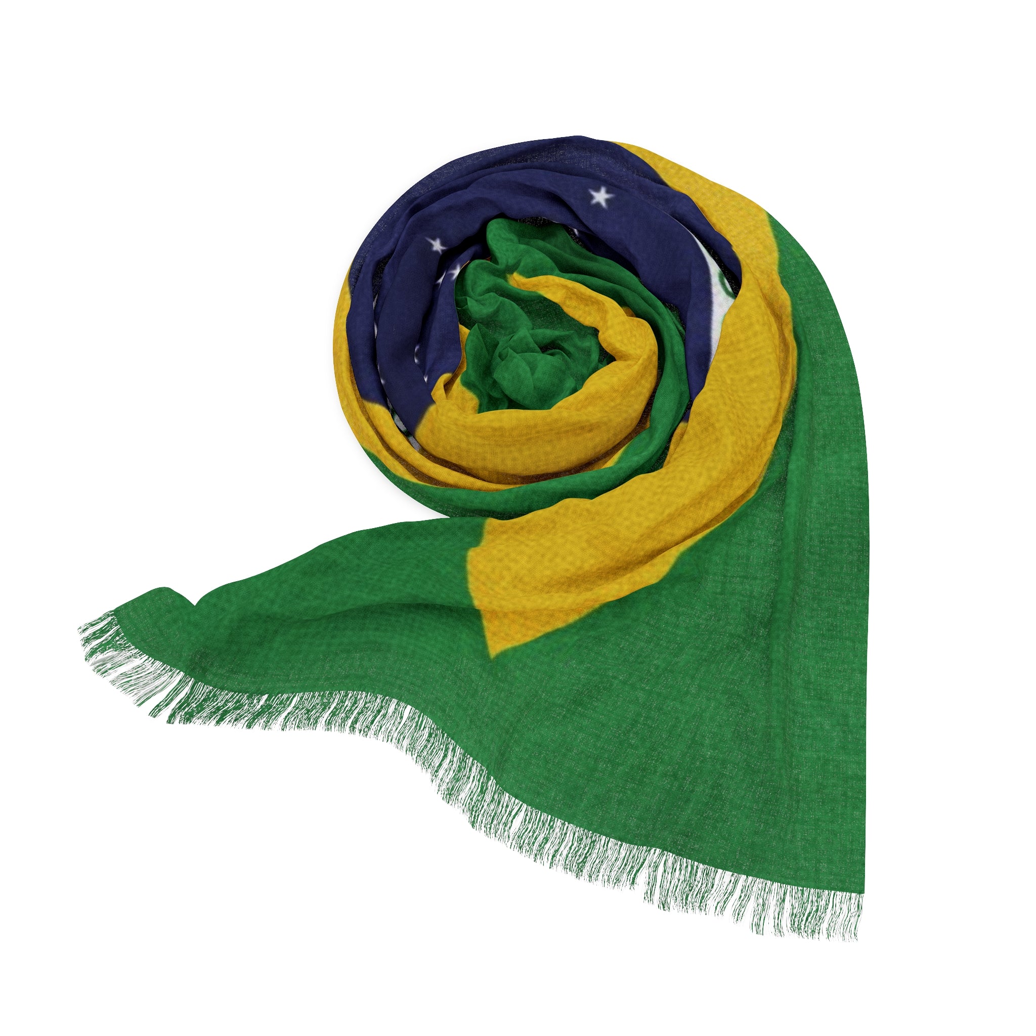 Brazil Flag Scarf | National Pride, Ordem e Progresso