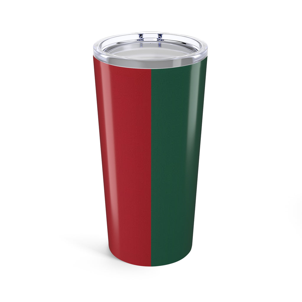 Mexican Coat of Arms Tumbler | Mexican Flag Stripe 20oz