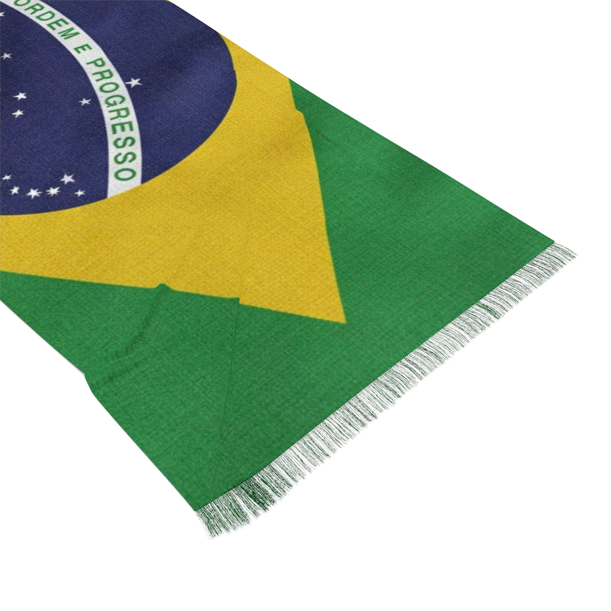 Brazil Flag Scarf | National Pride, Ordem e Progresso