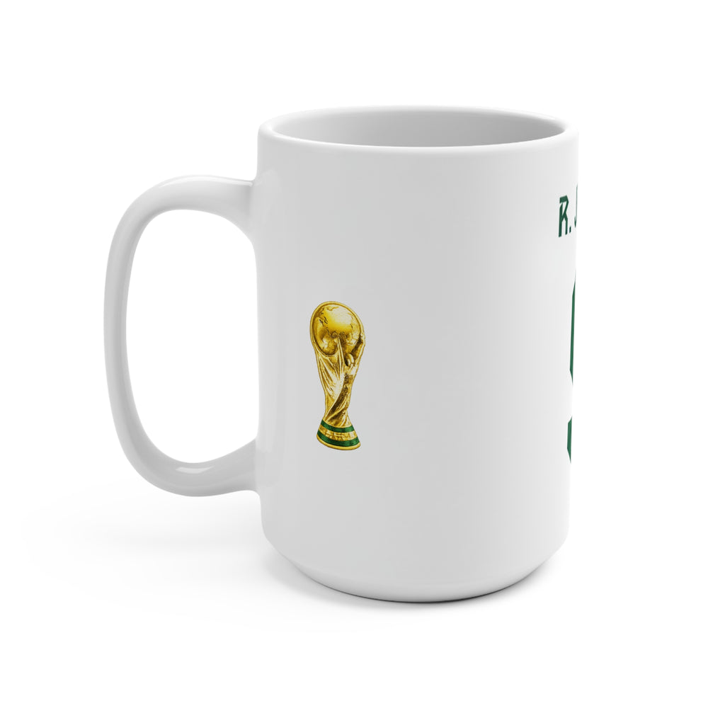 R. Jiménez 9 Soccer Jersey Mug | Mexico Football Team Crest 15oz