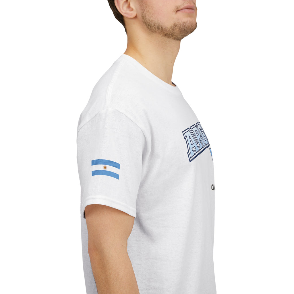 Argentina Flag T-Shirt – "Camino a la Gloria" Football Supporter Tee
