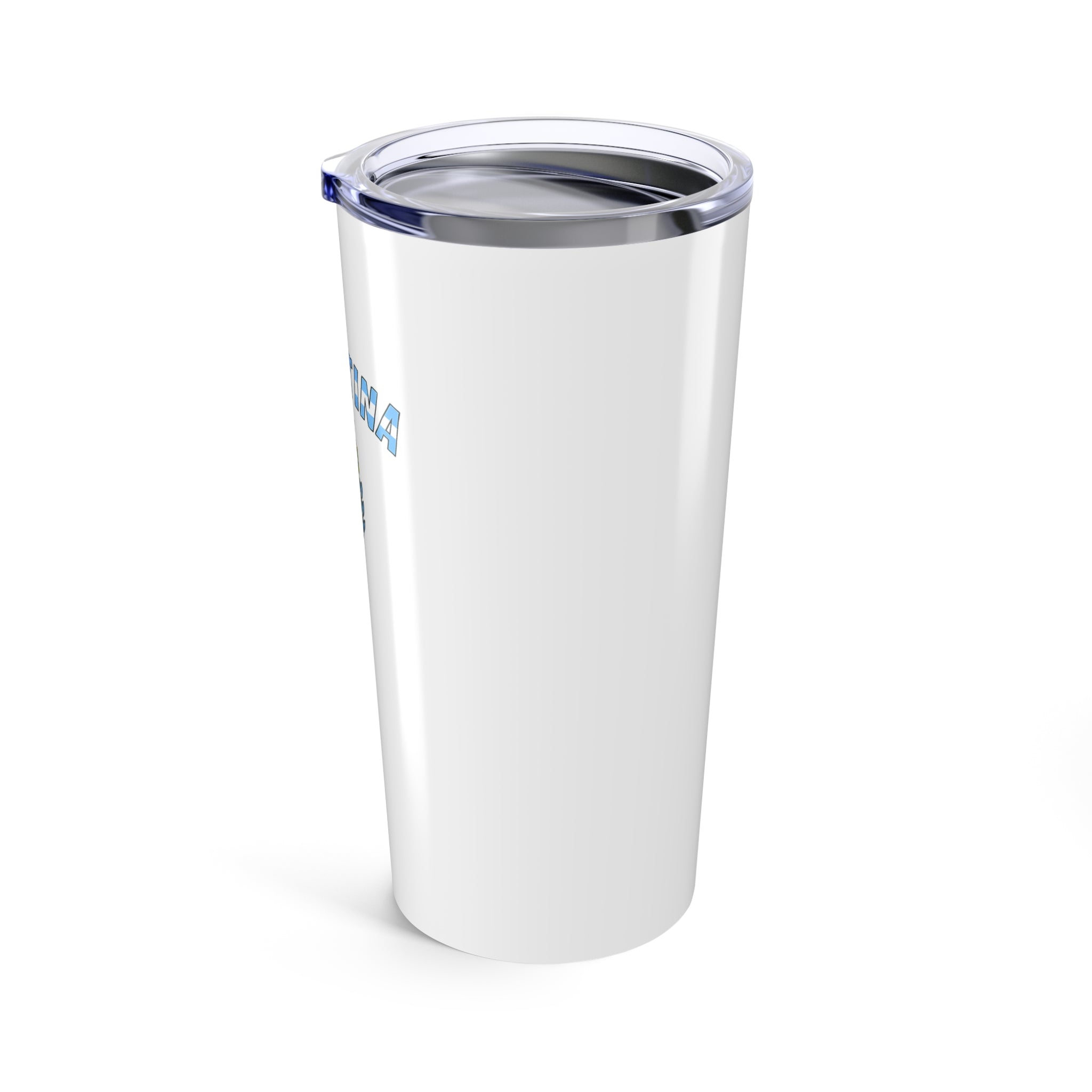 Argentina Crest World Cup Tumbler 20oz | Soccer Fan Travel Cup