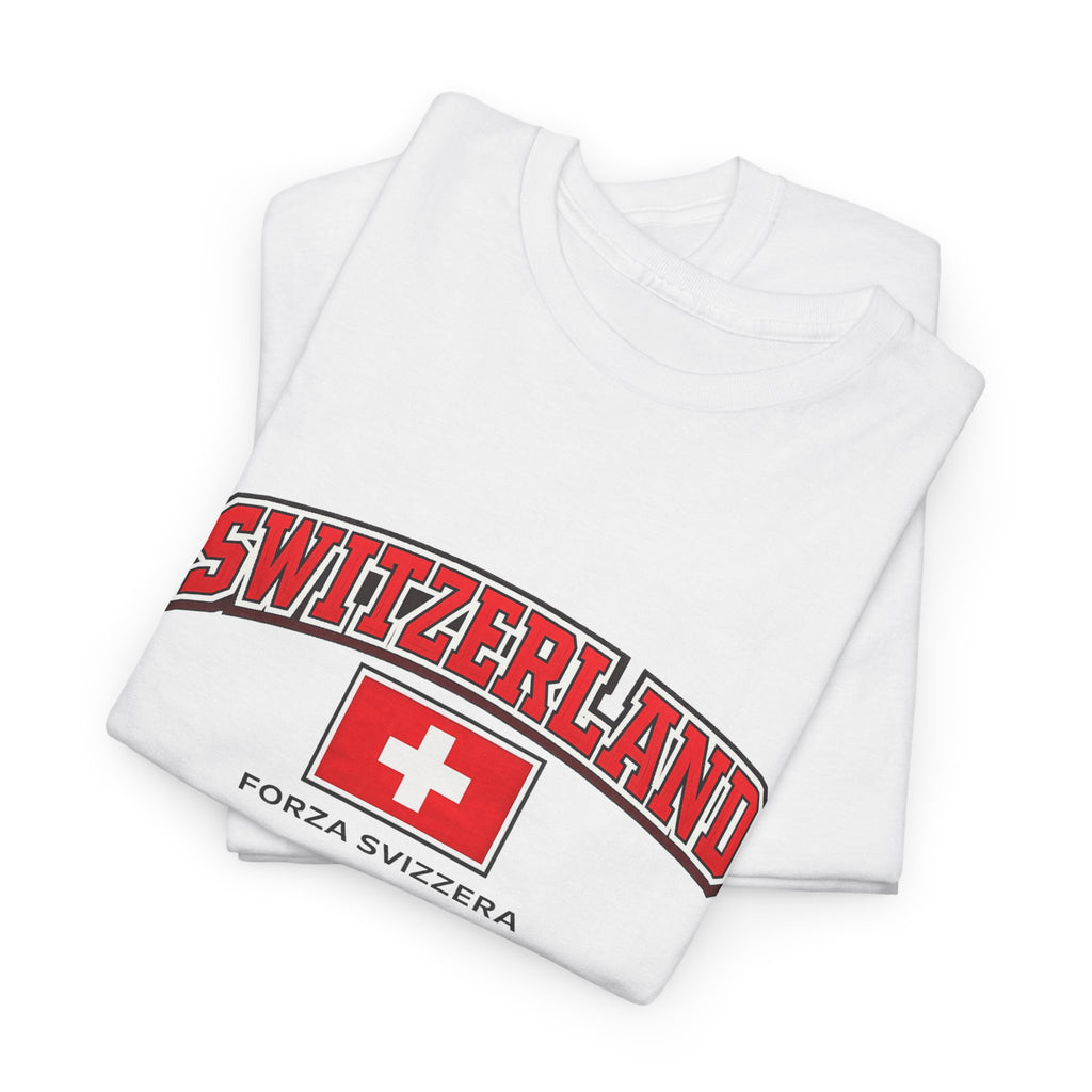 Switzerland Flag Tee — "Forza Svizzera"